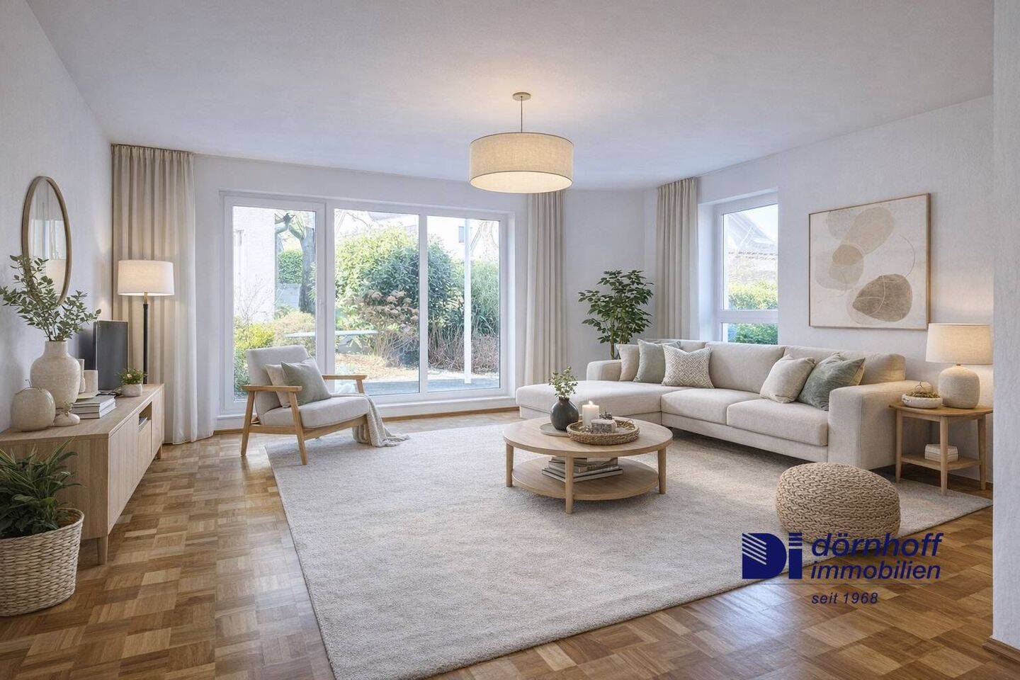 Thumbnail-Erdgeschosswohnung in Kirchhörde - große Terrasse, 2 Bäder, ruhige Lage