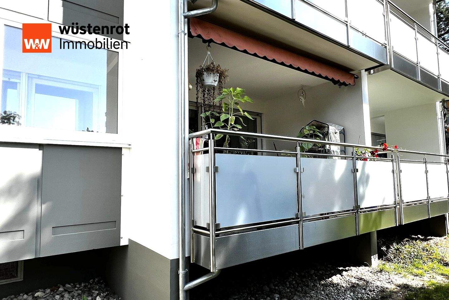 Thumbnail-Toll geschnittene 2-Zimmer-Wohnung mit großer Loggia