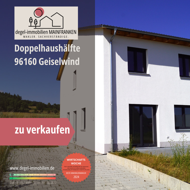 Thumbnail-Offen. Hell. Zuhause. - Wohnglück im Erstbezug in Geiselwind