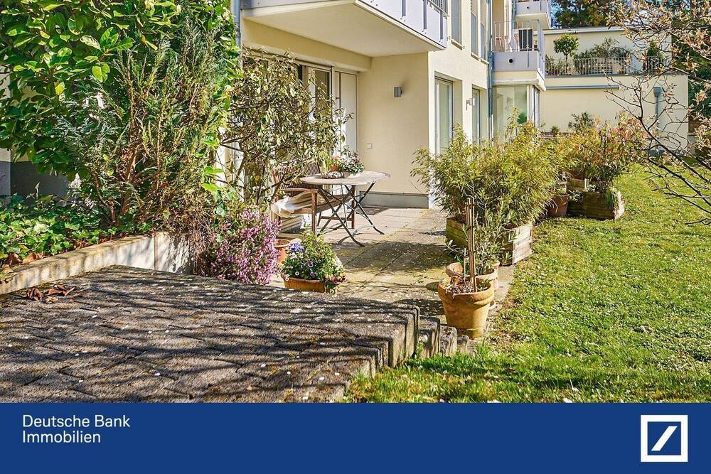 Blick auf die Terrasse
