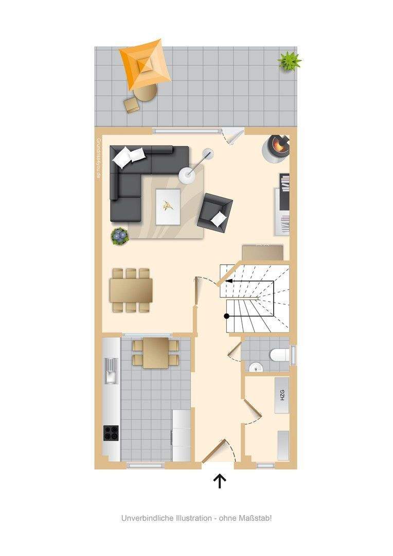 Thumbnail-Mod. 1 Fam.-Haus, Garage + Carport, kl. pfl. Grd. Besichtigung Sa. 25.04.26