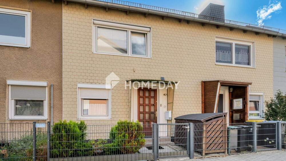 Thumbnail-Charmantes Reihenmittelhaus mit ca. 84 m² Wohnfläche, Terrasse, kleinem Garten und Keller