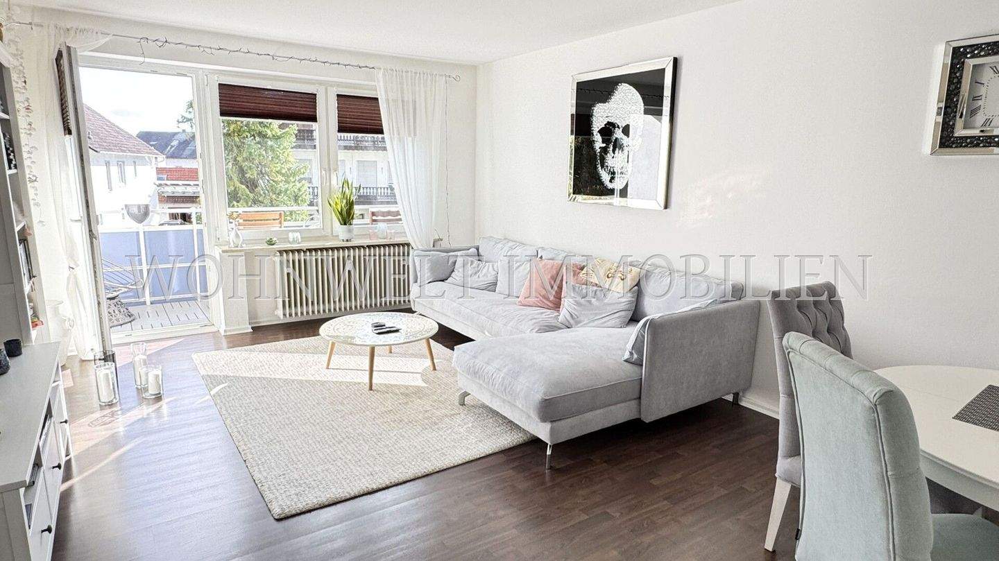 Thumbnail-Helle 2 Zimmer-Wohnung mit West-Balkon und Einbauküche