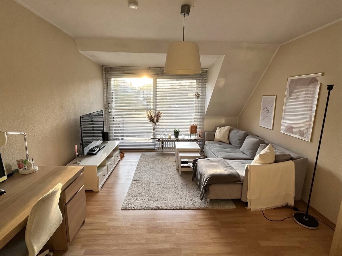 Thumbnail-Charmante 2 Zimmer Wohnung mit Balkon in ruhiger Lage