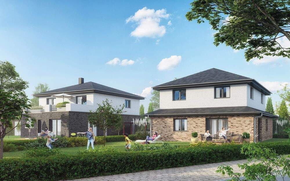 Thumbnail-Neubauprojekt in Poppenbüttel – Ihr Architektenhaus mit Südterrasse