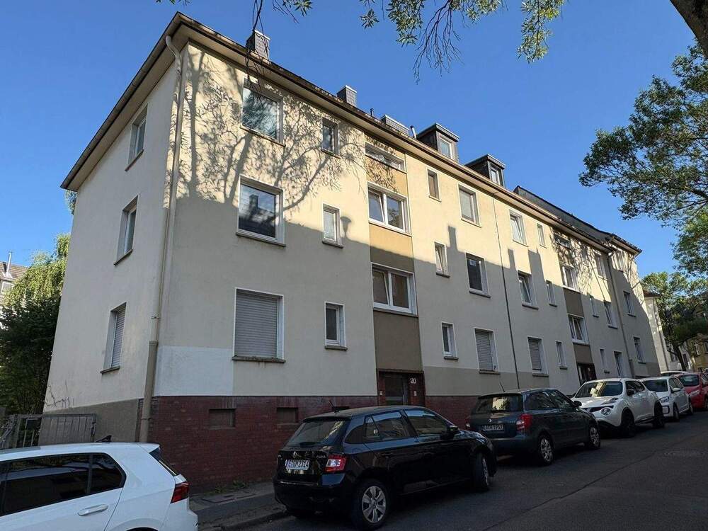 Thumbnail-Moderne 2-Zimmer-Wohnung mit grünem Innenhof – innenstadtnah in Essen