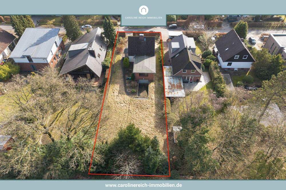 Thumbnail-Schönes, ruhig gelegenes Grundstück in bevorzugter Lage Hummelsbüttel- ideal für EFH oder DH-Bebauung