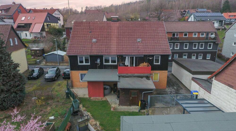 Thumbnail-Einfamilienhaus mit 180 m² Wohnfläche in Langelsheim OT Wolfshagen - Garage, Carport und Werkstatt vorhanden