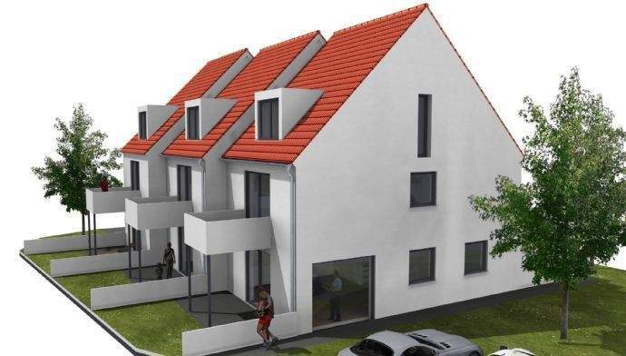 Thumbnail-Grundstück mit Baugenehmigung für 3 Stadthäuser mit Gartenanteilen und 6 Stellplätzen
