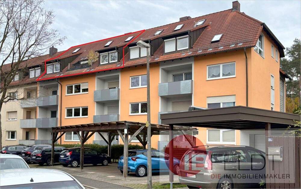 Thumbnail-Wohnen mit Weitblick - Dachgeschosswohnung mit Galerie und Loggia, Handwerkerobjekt mit Potenzial