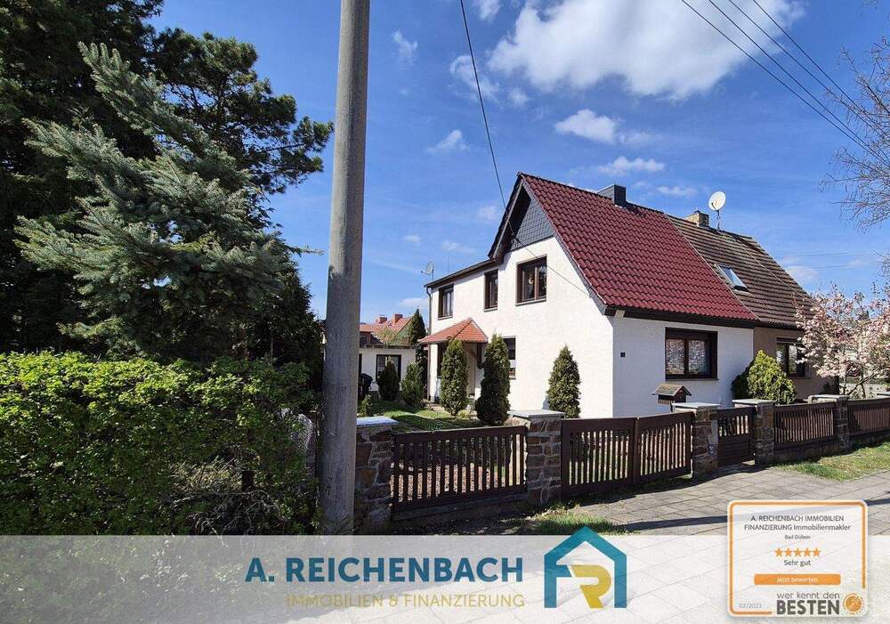 Thumbnail-Sanierte Doppelhaushälfte in ruhiger Siedlungslage in Bad Düben zu verkaufen! Ab mtl. 869,09 EUR!