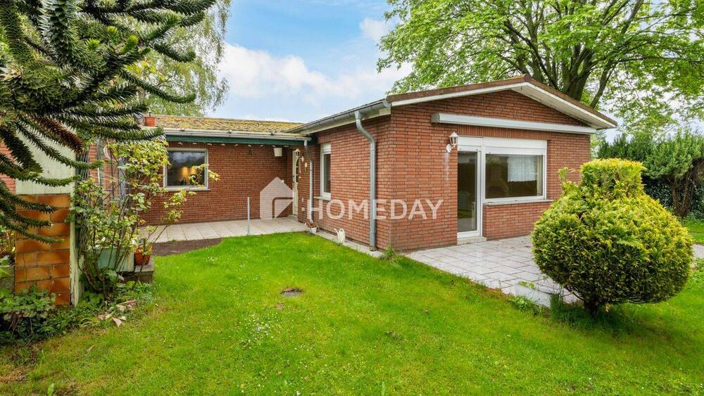 Thumbnail-Ebenerdiges Wohnen im Grünen - gepflegter Bungalow auf großem 1550 m² Naturgrundstück