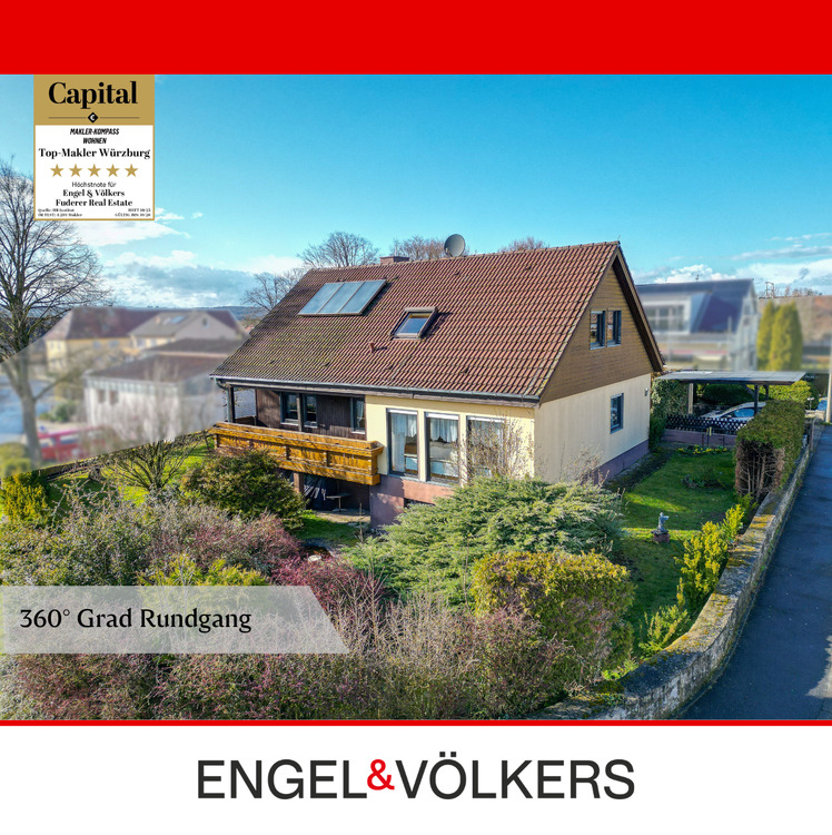 Thumbnail-Wohnen im Grünen: Einfamilienhaus mit großem Garten