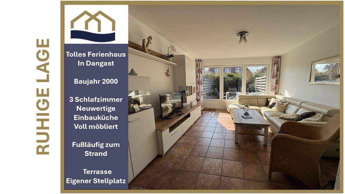 Thumbnail-Modernes Ferienhaus in ruhiger Lage von Dangast: Fußläufig zum Nordseestrand