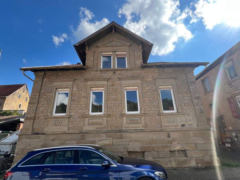 Thumbnail-TOP-GELEGENHEIT! Historisches denkmalgeschütztes Sandsteinhaus in Obermoschel zu verkaufen