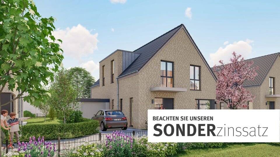 Thumbnail-Freistehendes Haus (Neubau) in schöner Wohnlage in Leverkusen-Steinbüchel!