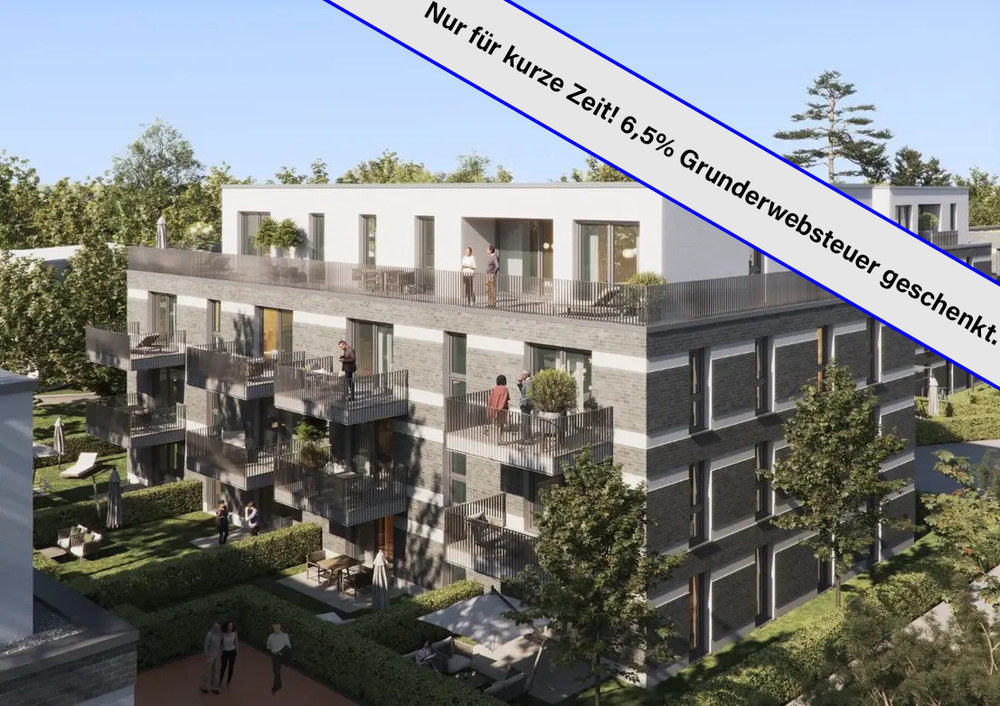 Thumbnail-OSTERAKTION, Gewerbesteuer 6,5% geschenkt! Eschenpark - Exklusive Gartenwohnung mit Stil und Komfort