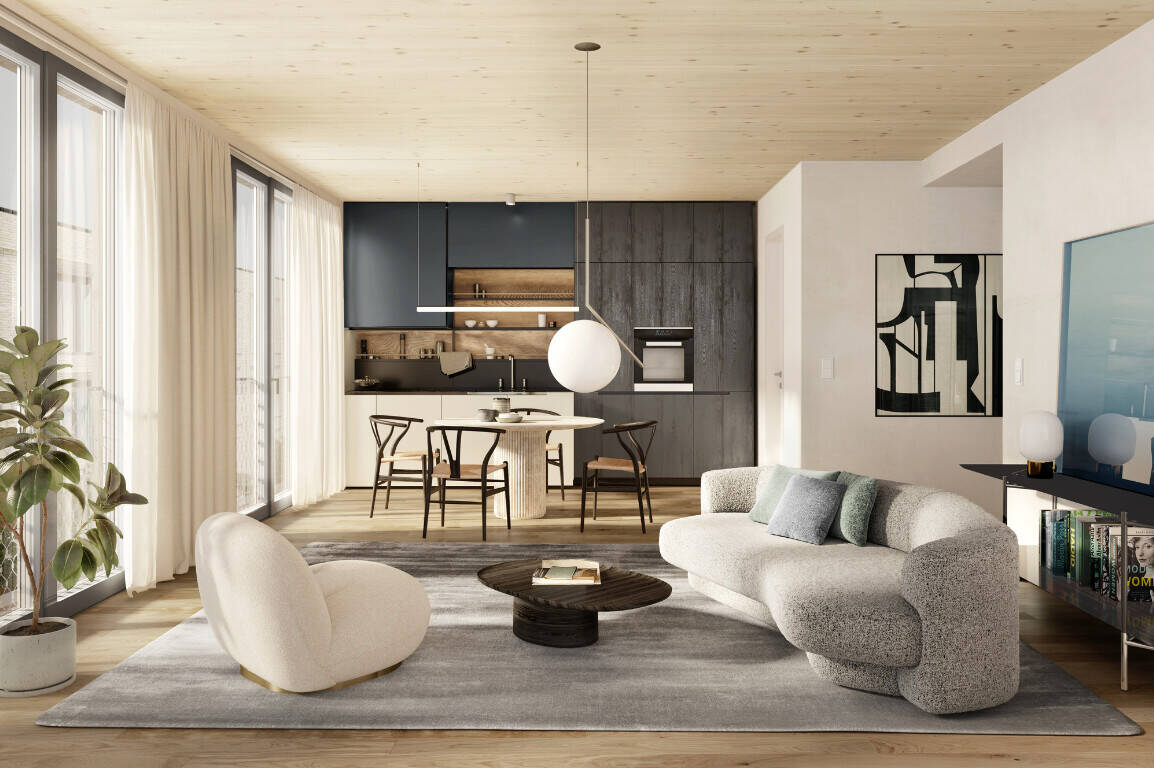 Thumbnail-3-Zimmer-Wohnung mit Balkon und TG-Stellplatz