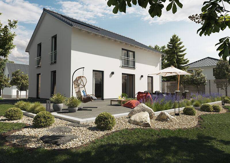 LH 142 Modern - Gartenansicht