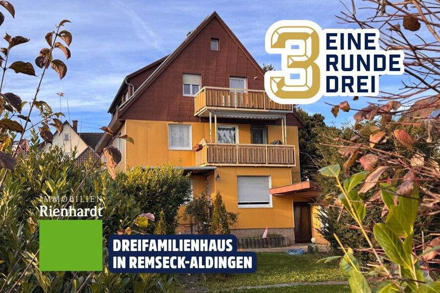 Thumbnail-EINE RUNDE 3! Dreifamilienhaus in Remseck-Aldingen