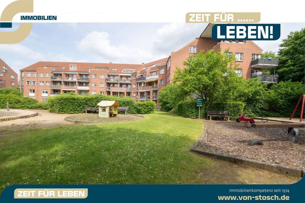 Thumbnail-ZUHAUSE ANKOMMEN 3 ZIMMER Erdgeschoss Wohnung mit Terrasse, Keller und Tiefgaragenstellplatz in Pinneberg zu mieten