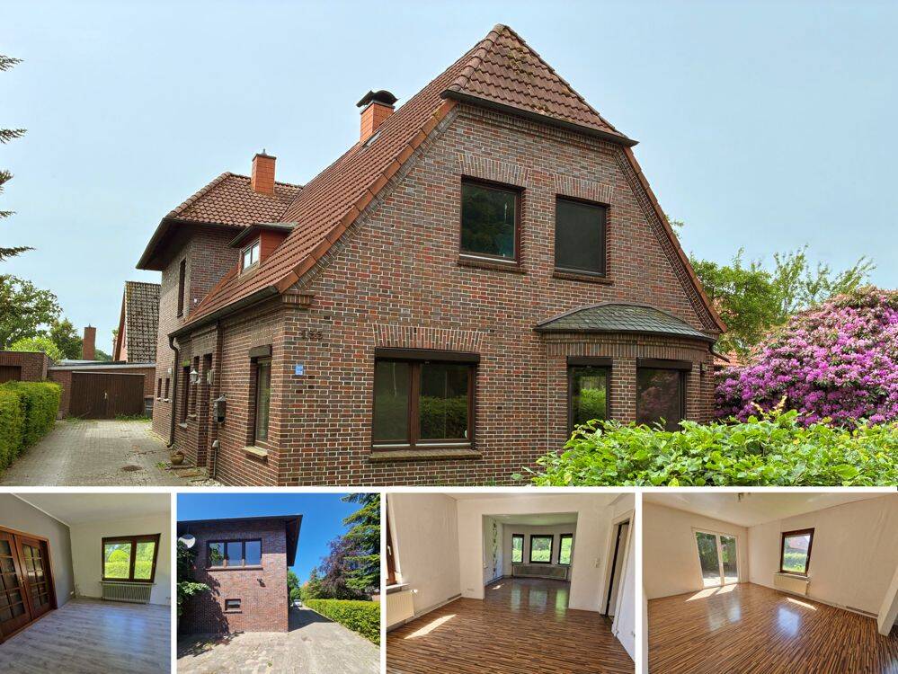 Thumbnail-Charmantes Wohnhaus mit Einliegerwohnung und großem Entwicklungspotenzial in ZetelNeuenburg!