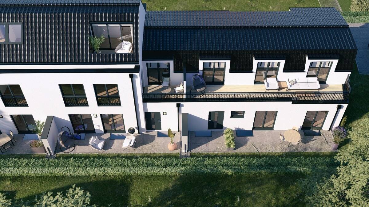 Thumbnail-Neubau: Modernes Reihenmittelhaus ruhig und zentral in Ottobrunn - RMH2