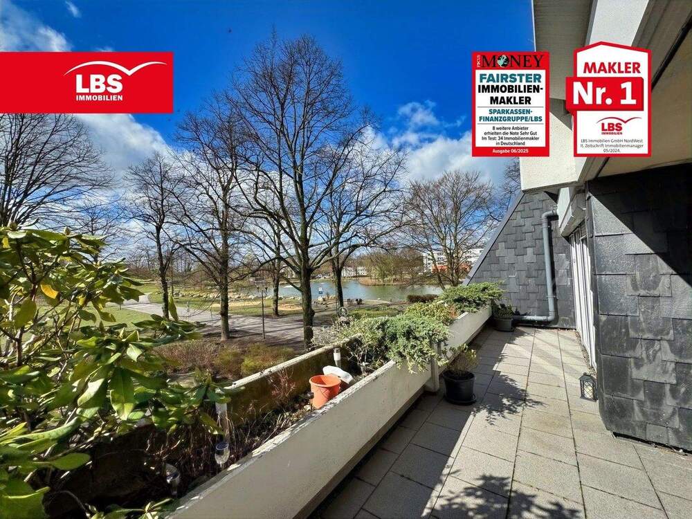 Thumbnail-Eigentumswohnung mit Aufzug und toller Aussicht auf den City-See in Marl!