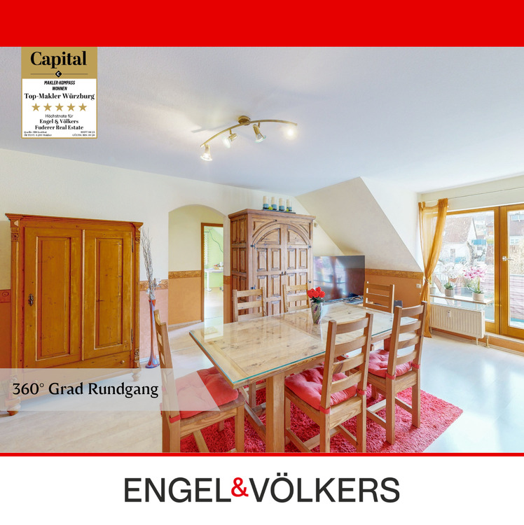 Thumbnail-Charmante Dachgeschosswohnung mit viel Stauraum