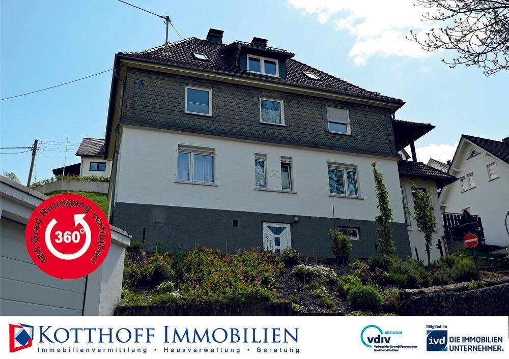 Thumbnail-Schöne 3-Zimmer-Wohnung in Lenne mit Küche, Balkon und Stellplatz