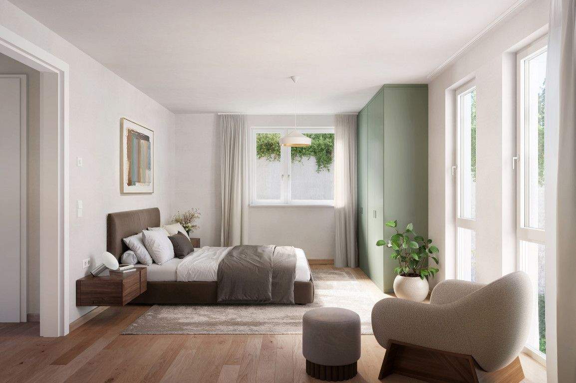 Thumbnail-Schöne 3-Zimmer Wohnung mit Gartenanteil und Tageslichtbad