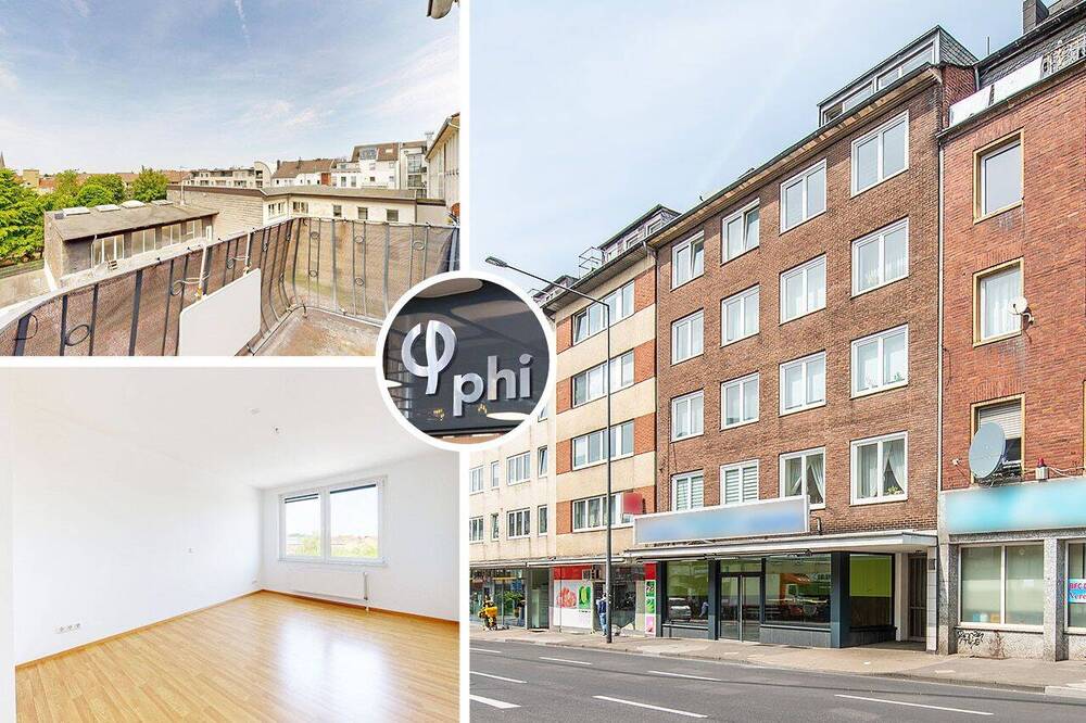Thumbnail-PHI AACHEN - Helle Stadtwohnung mit Balkon nahe Aquis Plaza in Aachen!