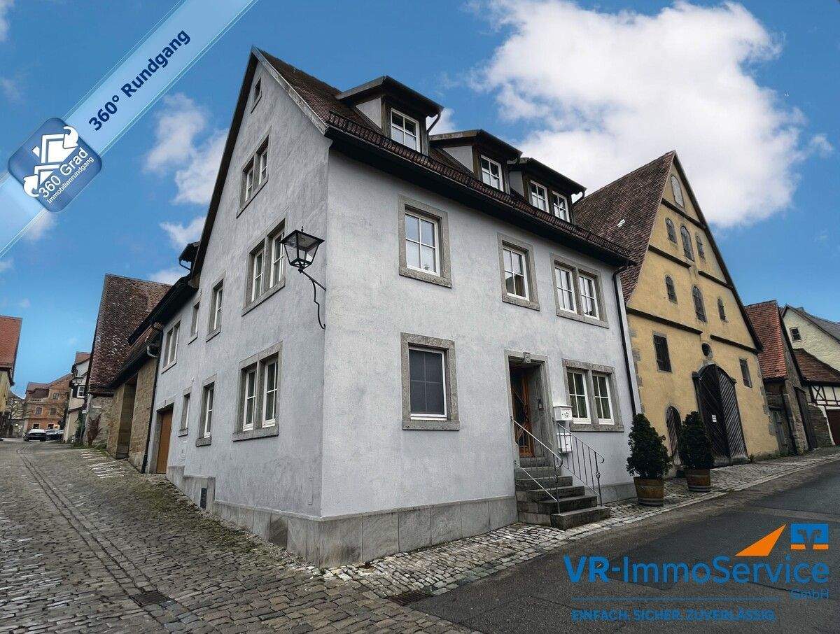 Thumbnail-Wohnen & vermieten in der historischen Altstadt von Rothenburg o. d. Tauber - Einfamilienhaus mit zwei Apartments