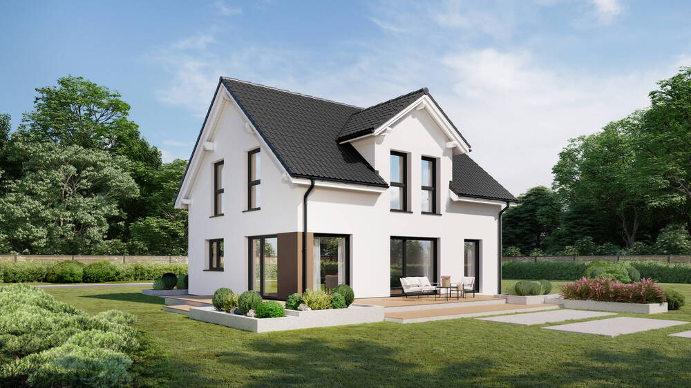 Thumbnail-Ein neues Zuhause für die Familie, BEZUGSFERTIGES Haus mit Grundstück in Mühlingen-Zoznegg