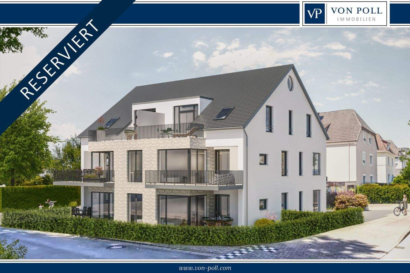 Thumbnail-Bielefeld-Gellershagen: NEUBAU Eigentumswohnung |1.4 OG| 4 Zimmer | ca. 110 m² | Terrasse+Stellplatz