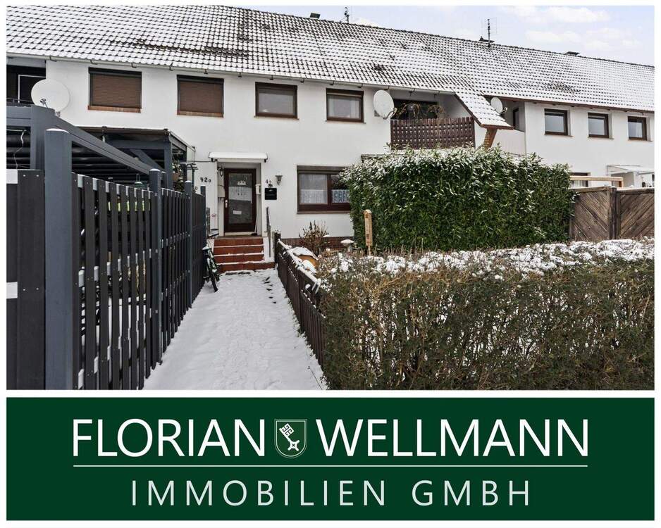 Thumbnail-Gepflegtes Reihenmittelhaus in Zeven mit Keller, Terrasse & Balkon