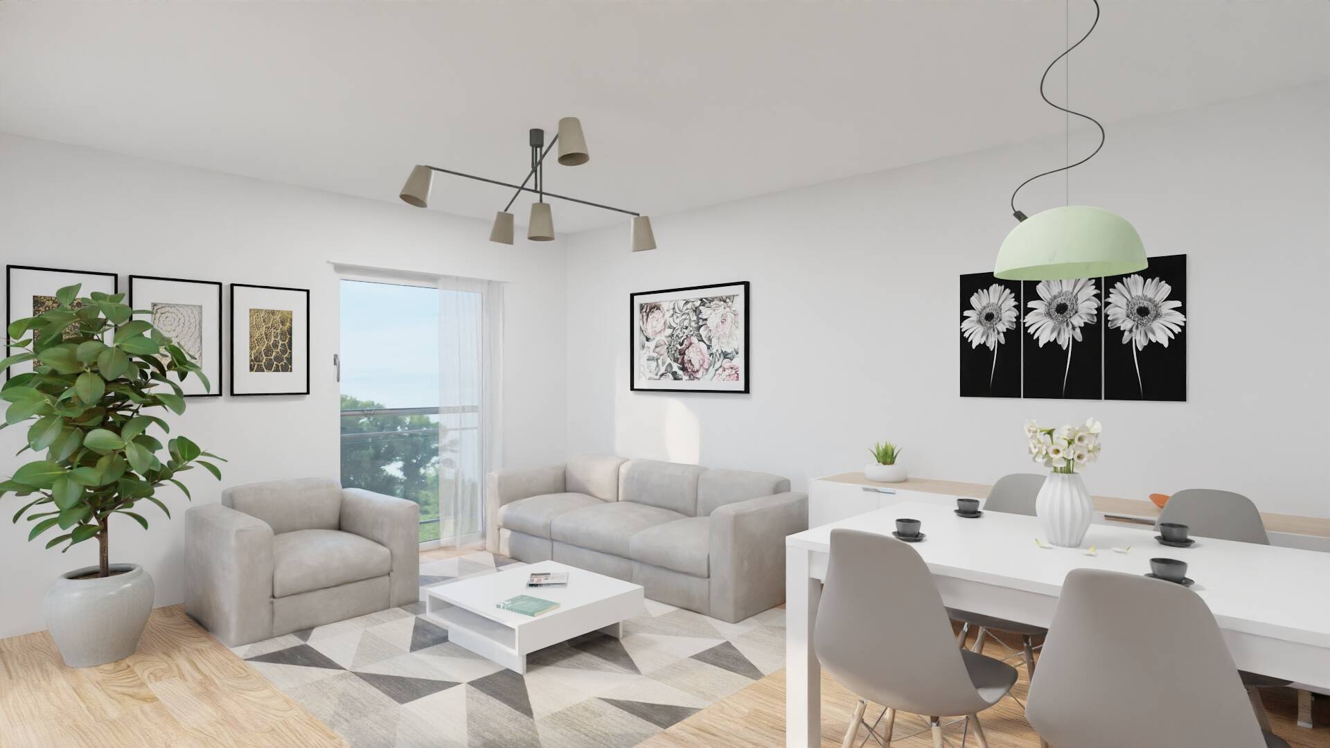 Thumbnail-5% AfA! Moderne 2-Zi.-Wohnung in bester Lage im Herzen von Degerloch