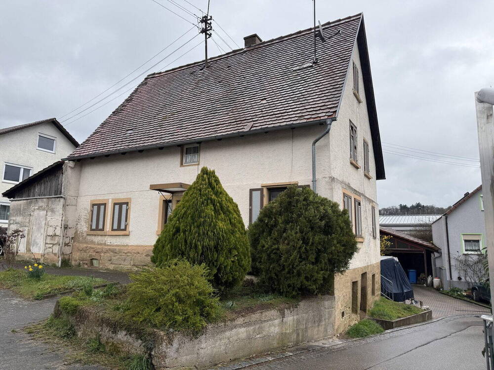 Thumbnail-Renovierungsbedürftiges Wohnhaus für 69000€ in guter Lage von Zaberfeld bei HN