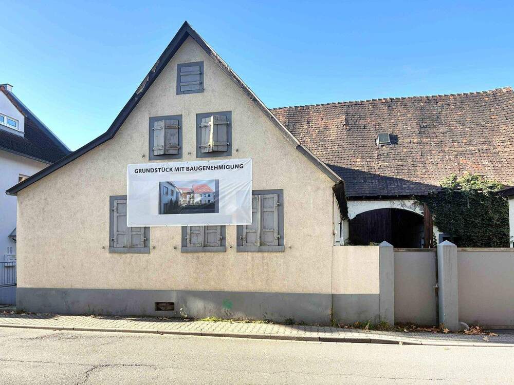 Thumbnail-Projektgrundstück in Mannheim: Abriss & Neubau eines Mehrfamilienhauses möglich