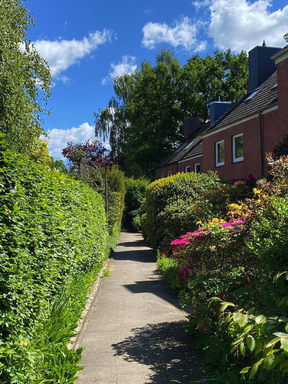 Privatweg zum Haus