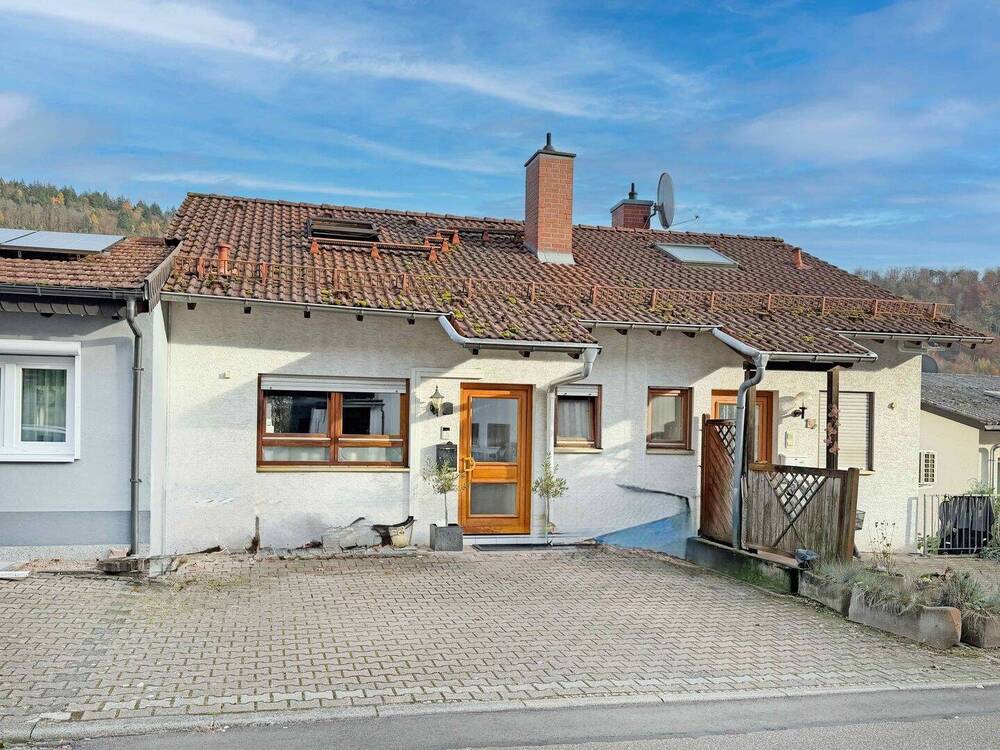 Thumbnail-Gepflegte Doppelhaushälfte mit Panoramablick - in begehrter Lage von Neckargemünd