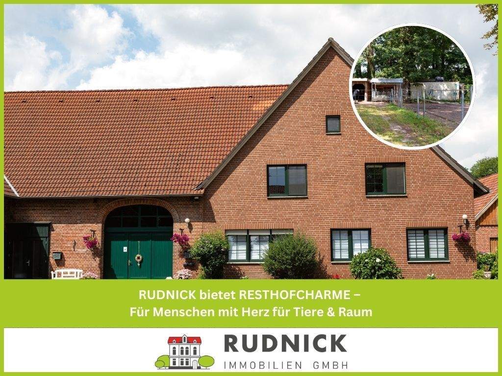 Thumbnail-RUDNICK bietet RESTHOFCHARME - Für Menschen mit Herz für Tiere & Raum