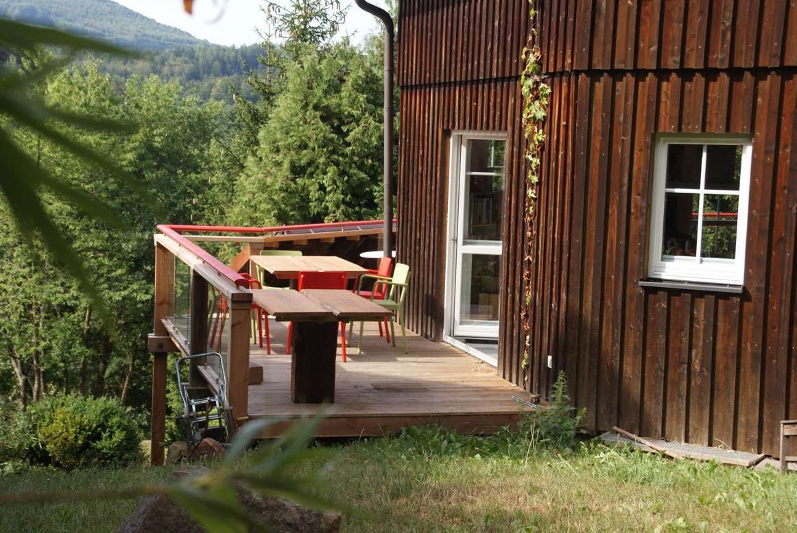 Thumbnail-Einmalig: Achteckiges Haus mit Fernblick in Waldrandlage von Bad Brückenau - provisionsfrei!