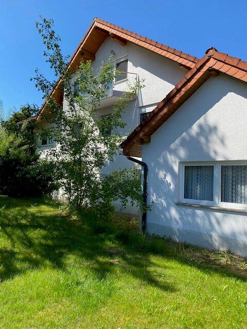 Thumbnail-Assamstadt - schöne Immobilie in ruhiger Lage,: Zwei Wohnungen, Praxis und Wellnessbereich mit Pool