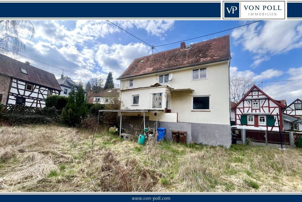 Gemütliches Fachwerkhaus mit großem Grundstück in Lorsbach