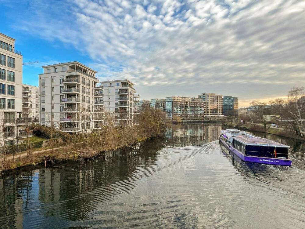 Thumbnail-Urban wohnen am Ufer der Spree in 4-Zimmer-Terrassenwohnung