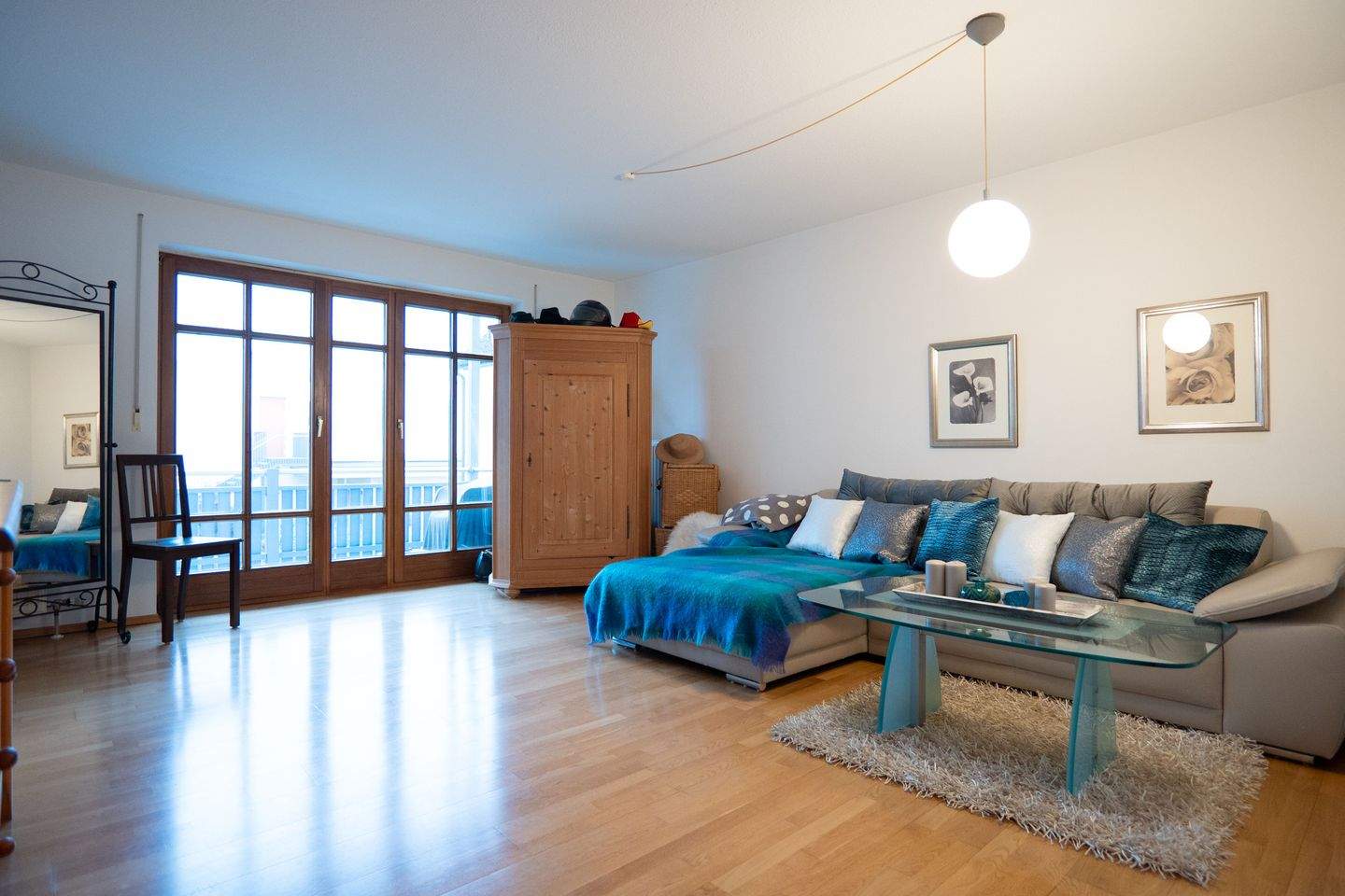 Thumbnail-Vermietete 2-Zimmer-Wohnung mit Balkon & Tiefgarage in ruhiger Lage