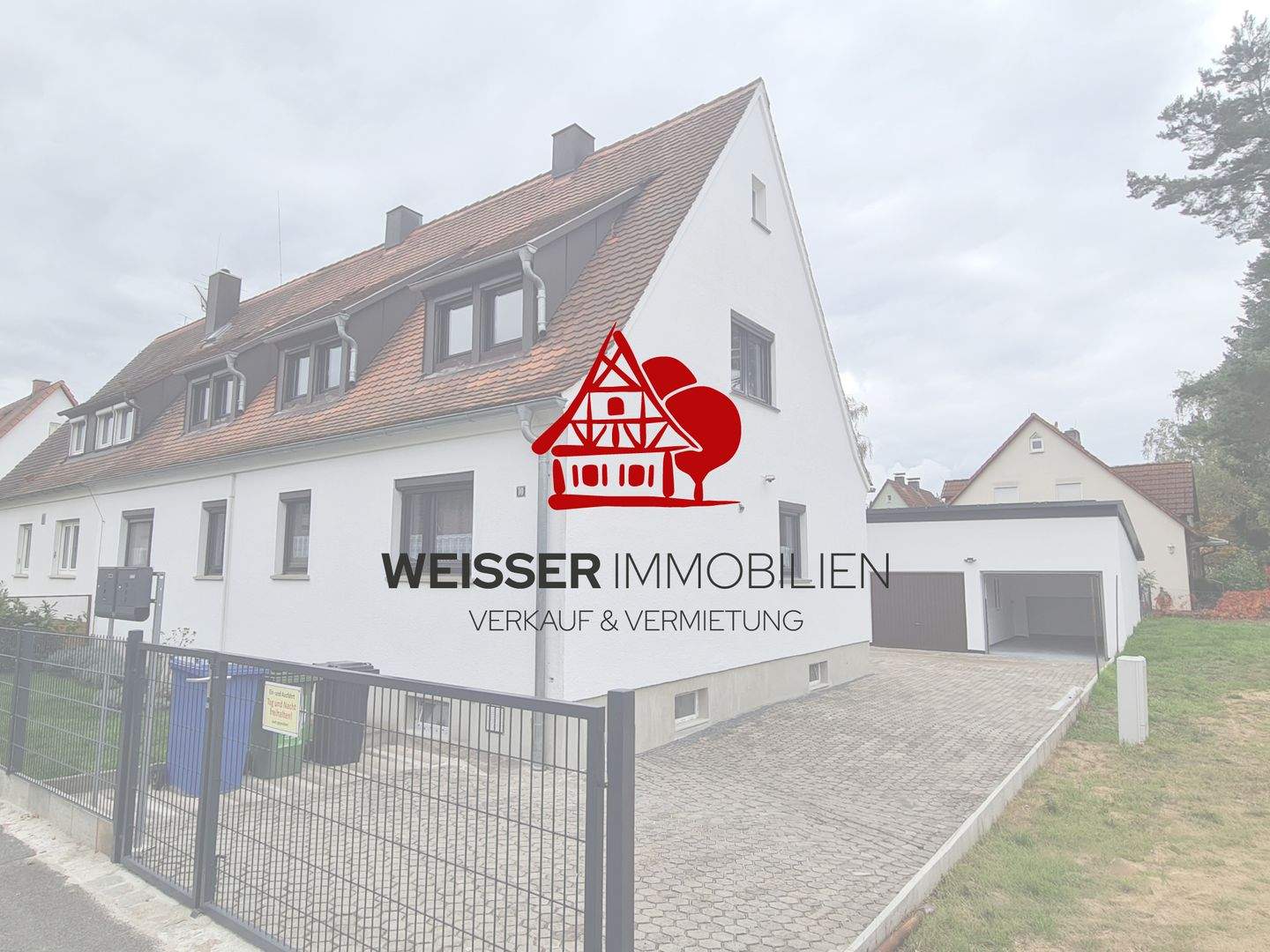 Thumbnail-Wohnen mit Hausfeeling: Helle 4-Zimmer-Wohnung mit Garage & Gemeinschaftsterrasse in Fürth-Stadeln