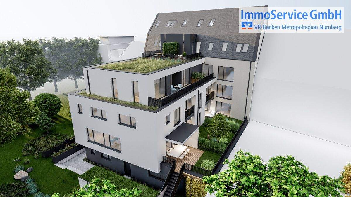 Thumbnail-Großzügige 2,5-Zimmer-Eigentumswohnung auf ca. 79 m², mit Terrasse und Dachgarten in St. Johannis.