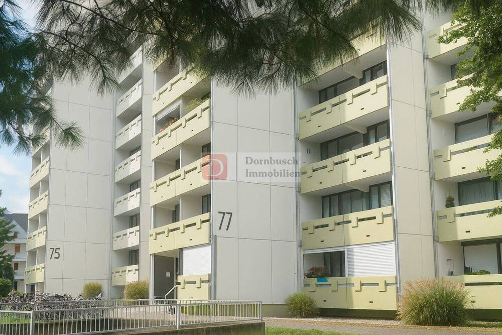 Thumbnail-Top!! City- und EZB-nahe 3-Zimmer-Wohnung mit großer Loggia